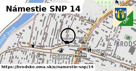 Námestie SNP 14, Brodské