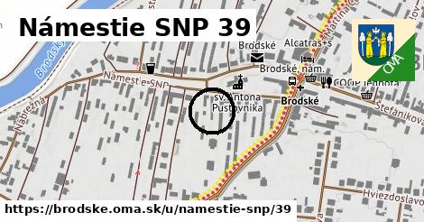 Námestie SNP 39, Brodské