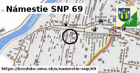 Námestie SNP 69, Brodské