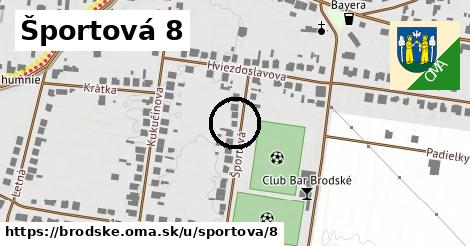 Športová 8, Brodské