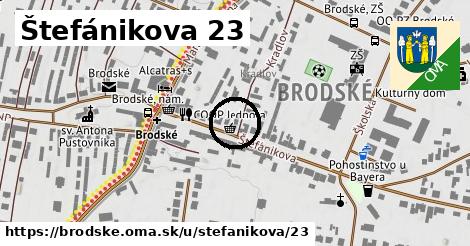 Štefánikova 23, Brodské