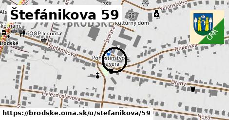 Štefánikova 59, Brodské