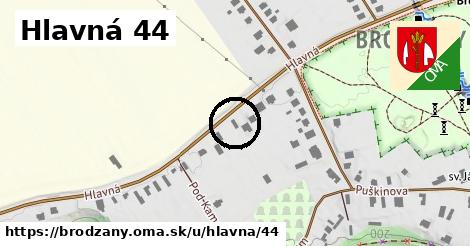 Hlavná 44, Brodzany