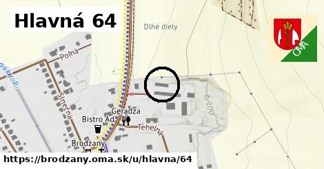 Hlavná 64, Brodzany