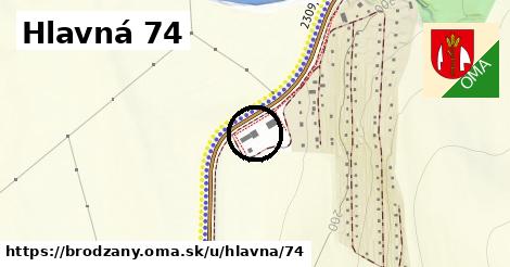 Hlavná 74, Brodzany