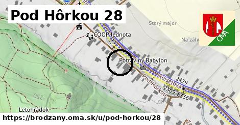 Pod Hôrkou 28, Brodzany