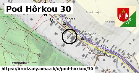 Pod Hôrkou 30, Brodzany