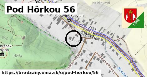 Pod Hôrkou 56, Brodzany