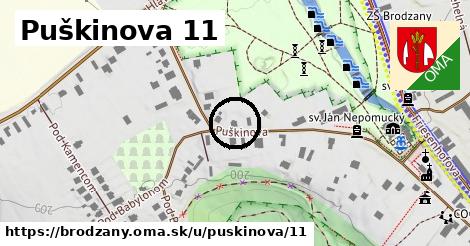 Puškinova 11, Brodzany