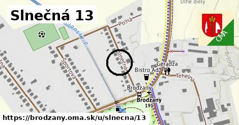 Slnečná 13, Brodzany