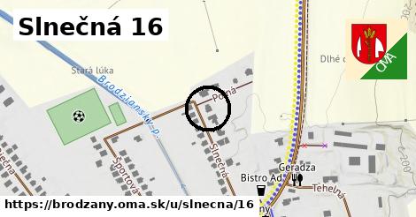 Slnečná 16, Brodzany