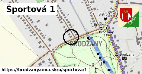 Športová 1, Brodzany