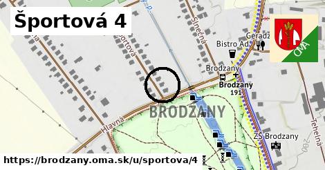 Športová 4, Brodzany