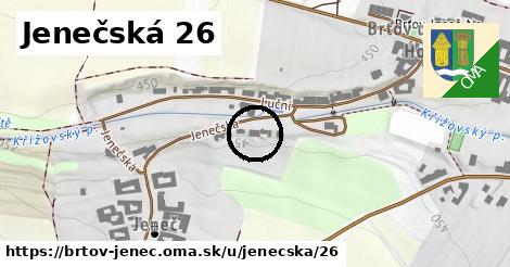 Jenečská 26, Brťov-Jeneč