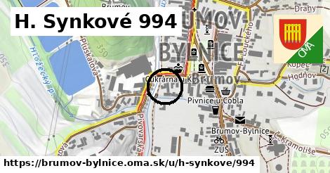 H. Synkové 994, Brumov-Bylnice