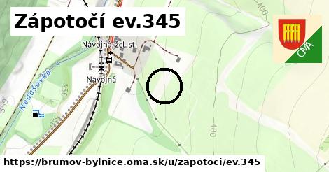 Zápotočí ev.345, Brumov-Bylnice