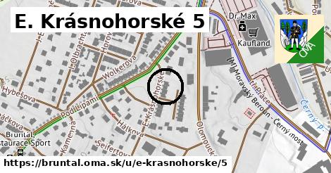 E. Krásnohorské 5, Bruntál