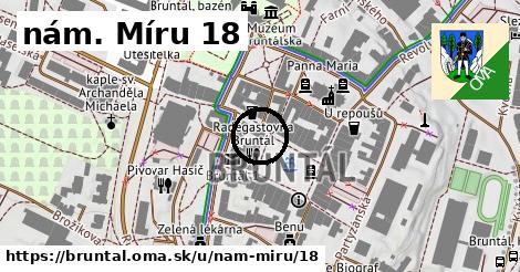 nám. Míru 18, Bruntál