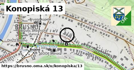 Konopiská 13, Brusno