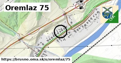 Oremlaz 75, Brusno