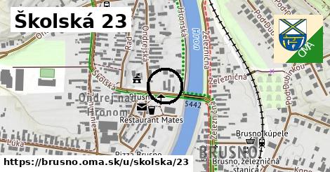 Školská 23, Brusno