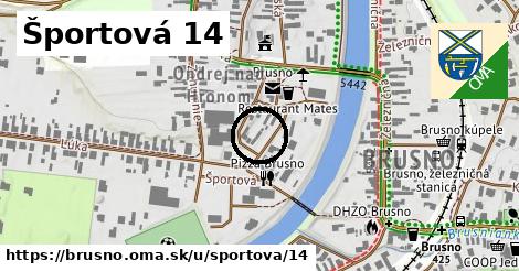 Športová 14, Brusno