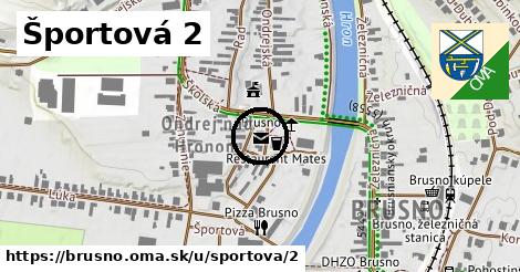 Športová 2, Brusno