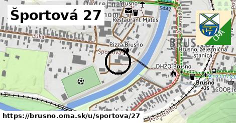 Športová 27, Brusno