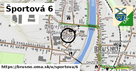 Športová 6, Brusno