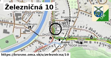 Železničná 10, Brusno