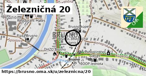 Železničná 20, Brusno