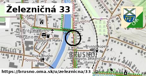 Železničná 33, Brusno