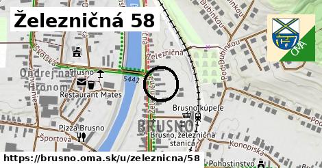 Železničná 58, Brusno