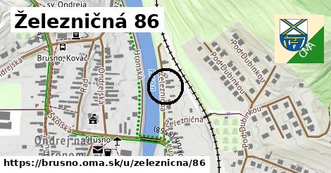 Železničná 86, Brusno