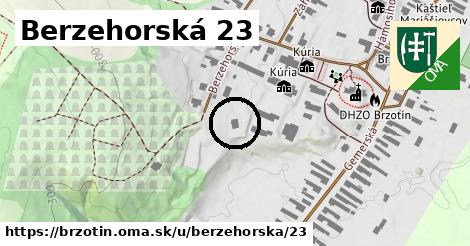 Berzehorská 23, Brzotín