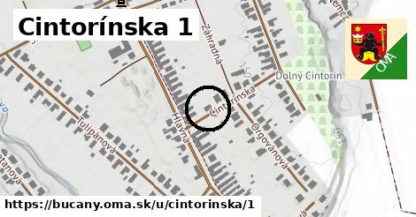 Cintorínska 1, Bučany