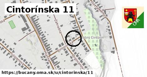 Cintorínska 11, Bučany