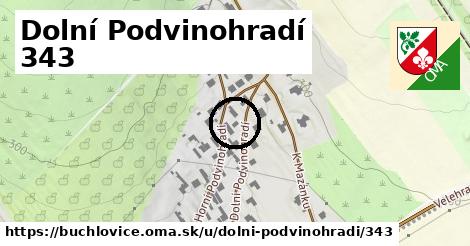 Dolní Podvinohradí 343, Buchlovice