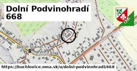 Dolní Podvinohradí 668, Buchlovice