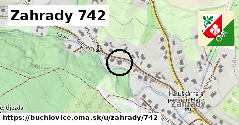 Zahrady 742, Buchlovice