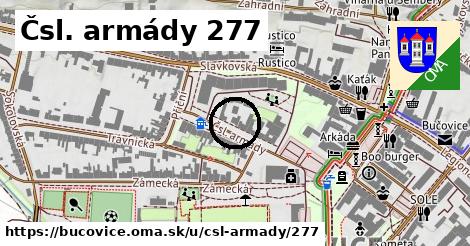 Čsl. armády 277, Bučovice