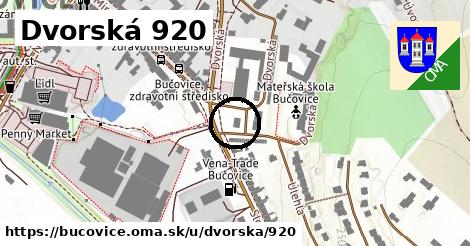 Dvorská 920, Bučovice