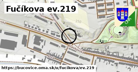 Fučíkova ev.219, Bučovice