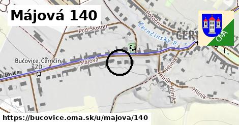 Májová 140, Bučovice