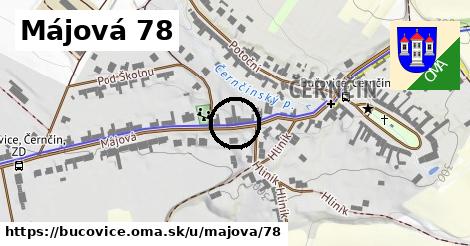 Májová 78, Bučovice