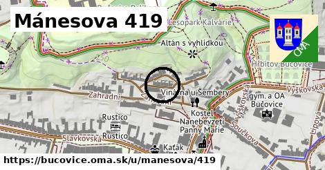 Mánesova 419, Bučovice