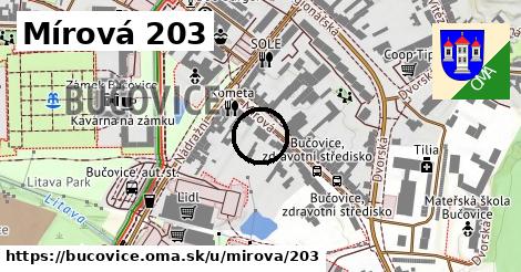 Mírová 203, Bučovice