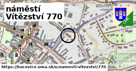 náměstí Vítězství 770, Bučovice