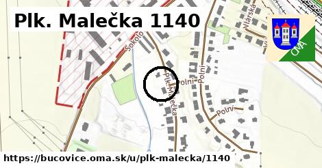 Plk. Malečka 1140, Bučovice