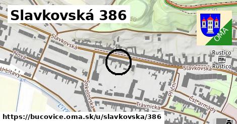 Slavkovská 386, Bučovice